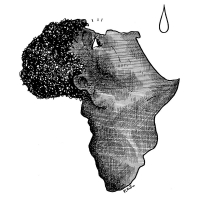 Plantu (FR) - 1983-12-11et12-Carte Afrique-Le Monde