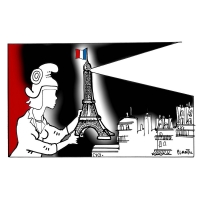 Plantu (FR) - 2015-11-15-Et-16-Attentats-Le Monde