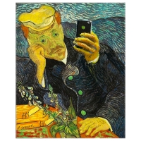 Luc Descheemaeker/O-SEKOER - Selfie Van Gogh