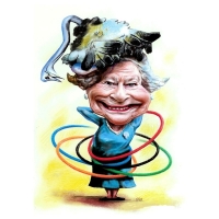 Mariagrazia Quaranta - "GIO" - Queen Elisabeth II and the Olympic Games 2014