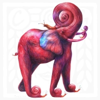 Omar Turcios - Red Elephant