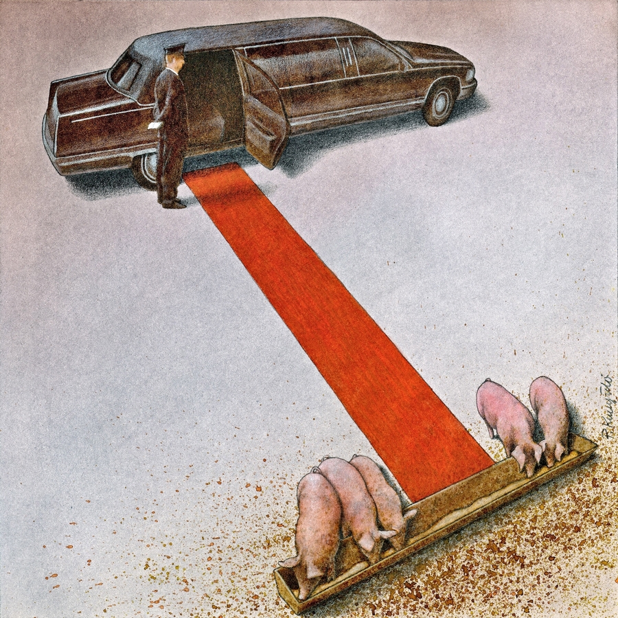 Honorary prize of the Cartoon Gallery Pawel KUCZYNSKI, Poland