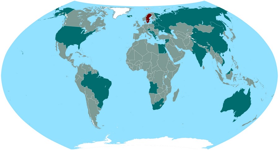 Exhibition tour map