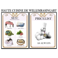 Willem Rasing - Menu