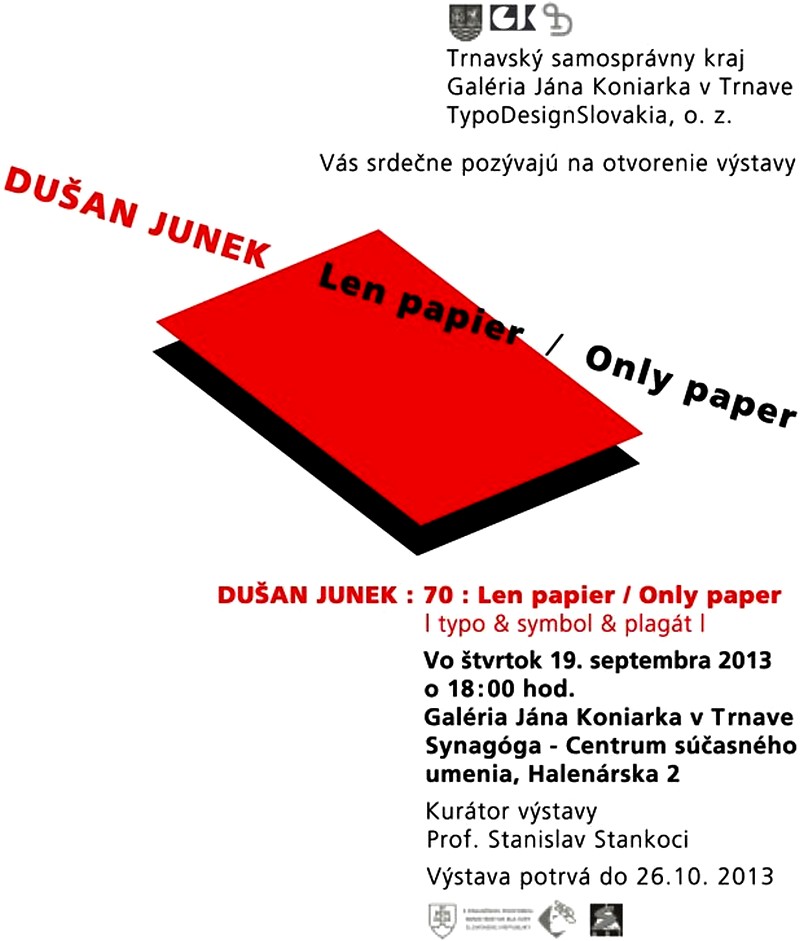 Dušan Junek-Len papier