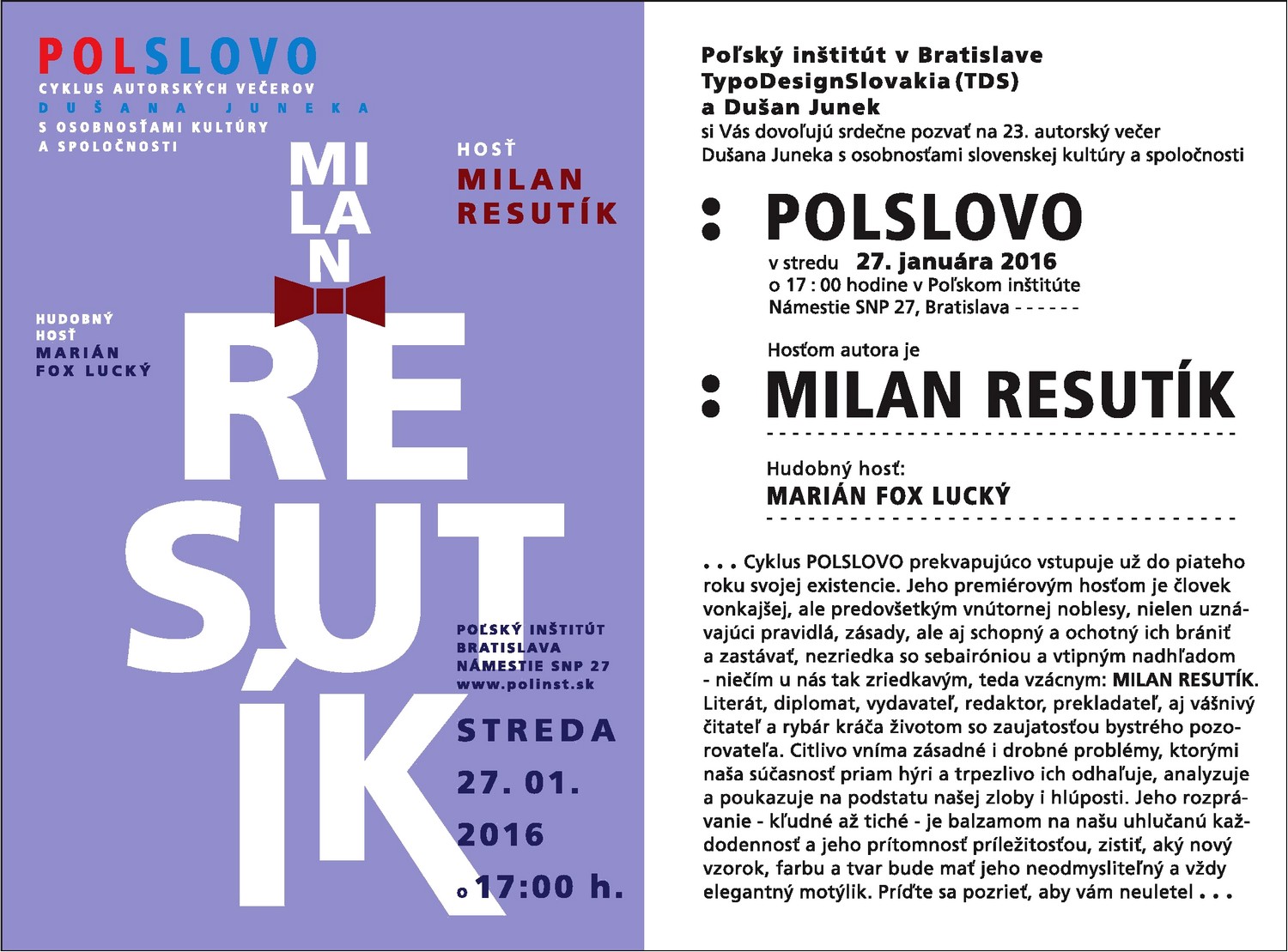 Polslovo-Milan Resutík