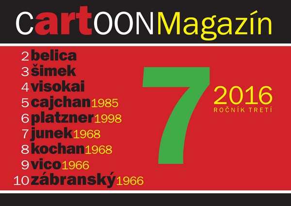 CartOONMagazín 7-2016