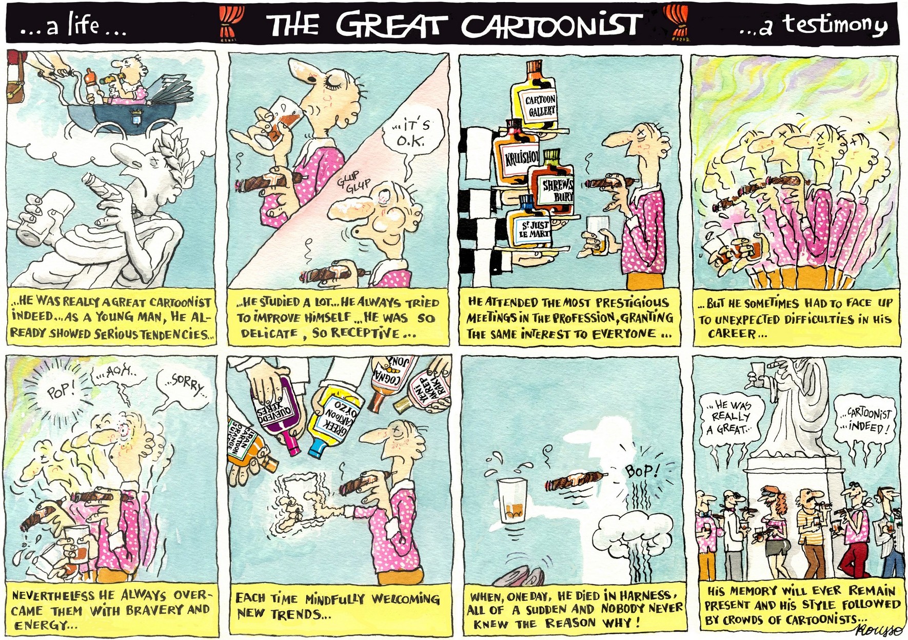 Robert Rousso-The Great Cartoonist