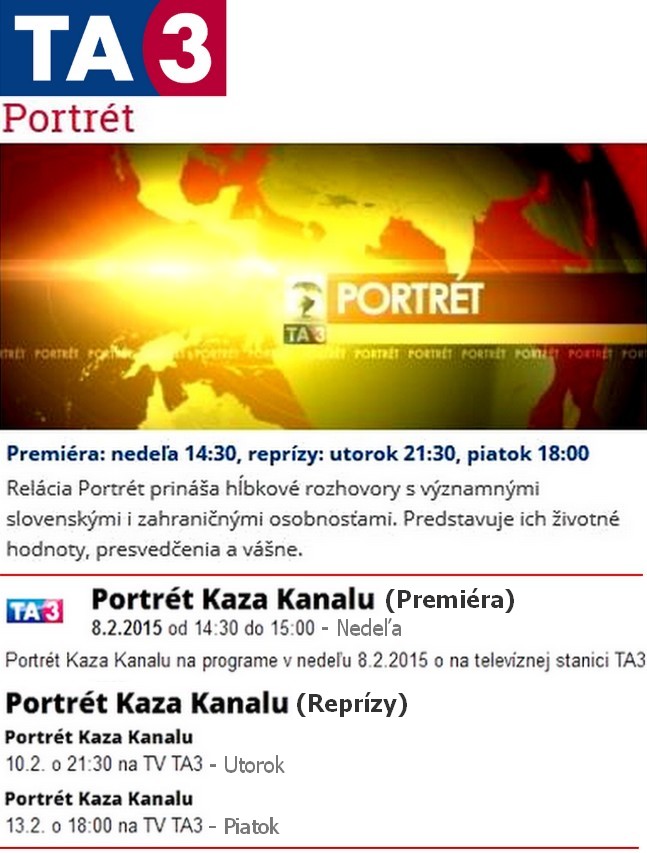 Portrét Kaza Kanalu